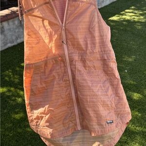 REI Lightweight Orange Hooded Vest